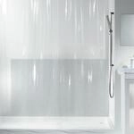 Spirella Anti-Schimmel Duschvorhang Trasnparent Anti-Bakteriell, waschbar,