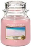 Yankee Candle Duftkerze im Glas (Mittelgro&szlig;) | Pink Sands | Brenndauer bis zu 75