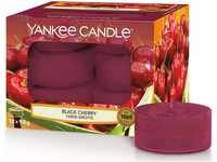 Yankee Candle Duft-Teelichter | Black Cherry | 12 Stück