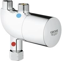 GROHE Grohtherm Micro, kompaktes Thermostat f&uuml;r Waschtische (Schutz vor
