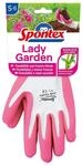 Spontex Lady Garden Handschuhe, Gartenhandschuhe f&uuml;r Damen, weicher Strick aus
