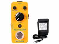 Mooer MCS2 Yellow Compression Effects Pedal