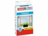 tesa Insect Stop STANDARD Fliegengitter für Fenster - Insektenschutz...