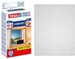 tesa Insect Stop Comfort Fliegengitter f&uuml;r bodentiefe Fenster - Insektenschutz