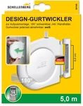 Schellenberg 50150 Rolladen Gurtwickler Aufputz inkl. Rolladengurt 14 mm x 5m, System