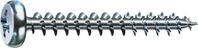 SPAX Universalschraube, 4,0 x 12 mm, 1000 St&uuml;ck, Kreuzschlitz Z2, Halbrundkopf,
