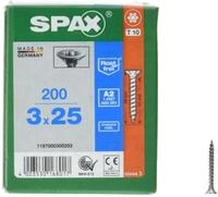 SPAX 1197000300253 Universal, Senkkopf, T-STAR plus, MULTI-Kopf, Vollgewinde,