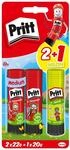 Pritt Klebestift Design-Motiv Set, sicherer und kinderfreundlicher Kleber f&uuml;r Kunst