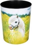 L&auml;ufer 26662 Papierkorb Pferd im Rapsfeld, 13 Liter M&uuml;lleimer, perfekt f&uuml;r das