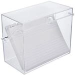 helit H6114602 - Karteikarten Box &bdquo;the index DIN A6 quer, inkl. 50 Karteikarten und