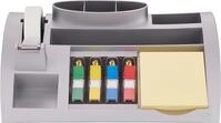 Post-it Tisch-Organizer mit Notes, Haftstreifen Index und Scotch Magic Klebeband, 265