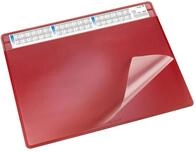 L&auml;ufer 47654 Durella Soft Schreibtischunterlage mit transparenter Auflage und