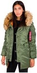 ALPHA INDUSTRIES Damen Alpha Industries N3b Vf 59 Parka f&uuml;r Damen Parka (1er...
