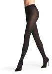 FALKE Damen Strumpfhose Cotton Touch W Ti Baumwolle einfarbig 1 St&uuml;ck, Schwarz...