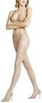 FALKE Damen Strumpfhose Net W Ti transparent gemustert 1 St&uuml;ck, Hautfarben Powder
