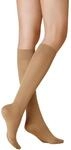 KUNERT Damen Kniestr&uuml;mpfe Warm Up 60 W&auml;rmeisolation 60 DEN Cashmere 0540 35-38