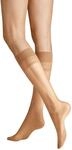 Hudson Damen Kniestr&uuml;mpfe Light 8 druckfreier Bund 8 DEN Make-up 0019 35-38