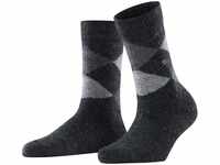 Burlington Damen Socken Whitby W SO weich und warm gemustert 1 Paar, Grau...