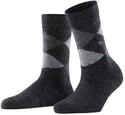 Burlington Damen Socken Whitby W SO weich und warm gemustert 1 Paar, Grau (Anthracite
