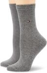 Tommy Hilfiger Damen Classic Socken, Grau, 35-38 EU