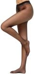 Nur Die Transparent 15 DEN Fein-Strumpfhose seidig gl&auml;nzende Optik Komfortbund feine