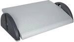 Wedo 2751037 Fu&szlig;st&uuml;tze (Relax Plus verstellbar) lichtgrau, 52 x 35 x 14 cm