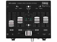 IMG STAGELINE MPX-20USB 3-Kanal-Stereo-DJ-Mischpult mit USB-Schnittstelle,