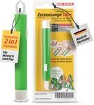Dr. Schick Zeckenzange Ultra [2-in-1 Zeckenhaken & Zeckengreifer] - patentierter