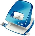 Leitz B&uuml;ro Locher aus Metall, F&uuml;r 30 Blatt, Anschlagschiene mit...