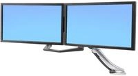 Ergotron Dual-Monitor- und Griff-Set, Montageset (Griff, 2 Halterungen,