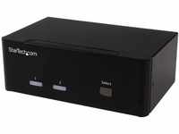 StarTech.com 2 Port KVM Switch mit Dual-VGA und 2-fach USB Hub - USB 2.0