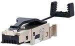 METZ CONNECT E-DAT Industrie IP20, feldkonfektionierbarer RJ45-Stecker, schwarz