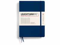 LEUCHTTURM1917 342922 Notizbuch Medium (A5), Hardcover, 251 nummerierte Seiten,