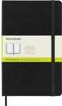 Moleskine - Klassisches Blanko Notizbuch - Hardcover mit Elastischem Verschlussband -