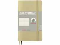 LEUCHTTURM1917 355310 Notizbuch Pocket (A6), Softcover, 123 nummerierte Seiten,