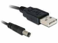 Delock Kabel USB Power > DC 5,5 x 2,1 mm Stecker 1,0 m