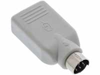 InLine 33103 USB PS/2 Adapter, USB Buchse A auf PS/2 Stecker