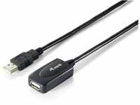 Equip Aktives USB 2.0 Typ A Verlängerungskabel Stecker auf Buchse 15,00 m,...