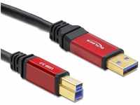 Delock Kabel USB 3.0 Typ-A Stecker > USB 3.0 Typ-B Stecker 1 m Premium 82756