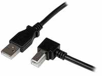 StarTech.com 3m USB 2.0 A auf B Kabel rechts gewinkelt - St/St - USB...