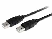StarTech.com 1m USB 2.0 A auf A Kabel, USB Anschlusskabel Stecker/Stecker,...