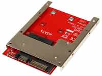 StarTech.com mSATA SSD auf 2,5 Zoll SATA Adapter / Konverter - mSATA auf 22-Pin...