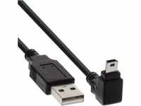 InLine 34220 USB 2.0 Mini-Kabel, Stecker A an Mini-B Stecker (5pol.) unten