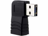 Delock Adapter Easy-USB 2.0-A Stecker > USB 2.0-A Buchse gewinkelt Links/rechts