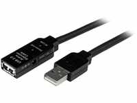 StarTech.com 20m aktives USB 2.0 Verlängerungskabel - Stecker/Buchse - USB 2.0...