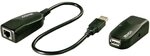 LINDY USB 2.0 Cat.5 Extender 50m Classic 1 Port. 42693 grau