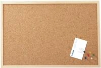 MAUL Pinnwand 60x80cm (HxB) | Pinnf&auml;hige Korkplatte | Pinnwand Kork f&uuml;r Quer- oder