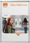 Nobo Premium Plus Plakatrahmen mit Klapprahmen, 700 x 1000 mm, Wandbefestigung...