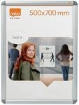 Nobo Premium Plus Plakatrahmen mit Klapprahmen, 500 x 700 mm, Wandbefestigung...