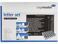 Legamaster 7-605200 Rillenbuchstaben, 560 Stück, sortiert im Buchstabenkasten,